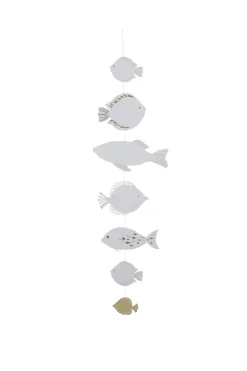 Räder Wand- Und Fensterdekoration>Papierkette ,, Fische " L 77cm