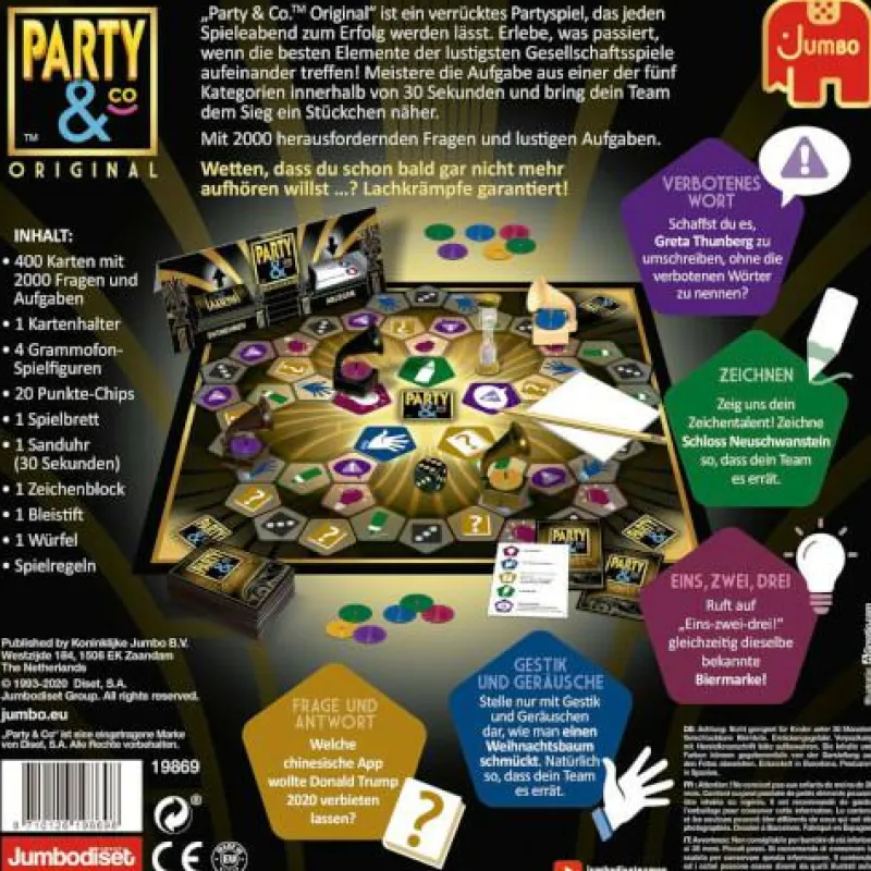 Jumbo Familien- Und Gesellschaftsspiele>Party&Co 30th anniversery