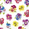 IHR Servietten Und Serviettenringe|Servietten>PEPPY PANSIES Lunch-Servietten L1033400