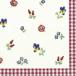 IHR Servietten Und Serviettenringe|Servietten>Petite Fleur V & B 100 Recycled, Der Blaue Engel C