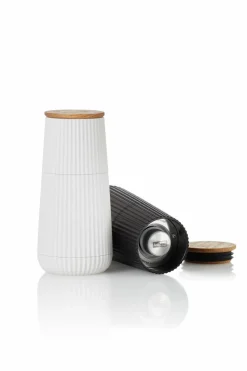 Adhoc Gewürzmühlen, Spender Und Mörser>Pfeffer- u. Salzmühle Set Scape, Black&White