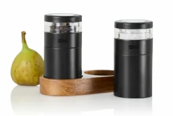 Adhoc Gewürzmühlen, Spender Und Mörser>Pfeffer- u. Salzmühlen Menage Molto Edelstahl/Schw