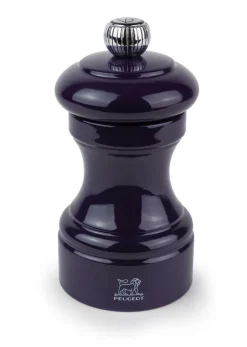 Peugeot Gewürzmühlen, Spender Und Mörser>Pfeffermühle Bistro Holz Aubergine 10 cm