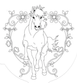 COPPENRATH SPG Malen Und Zeichnen>Pferdefreunde - Glücks-Malbuch