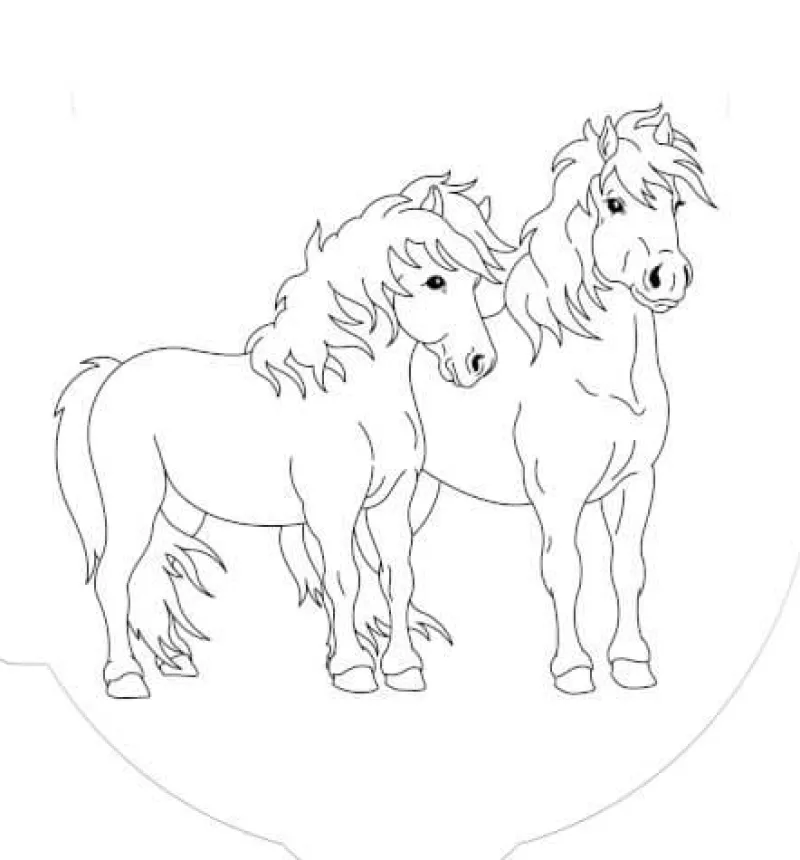 COPPENRATH SPG Malen Und Zeichnen>Pferdefreunde - Glücks-Malbuch