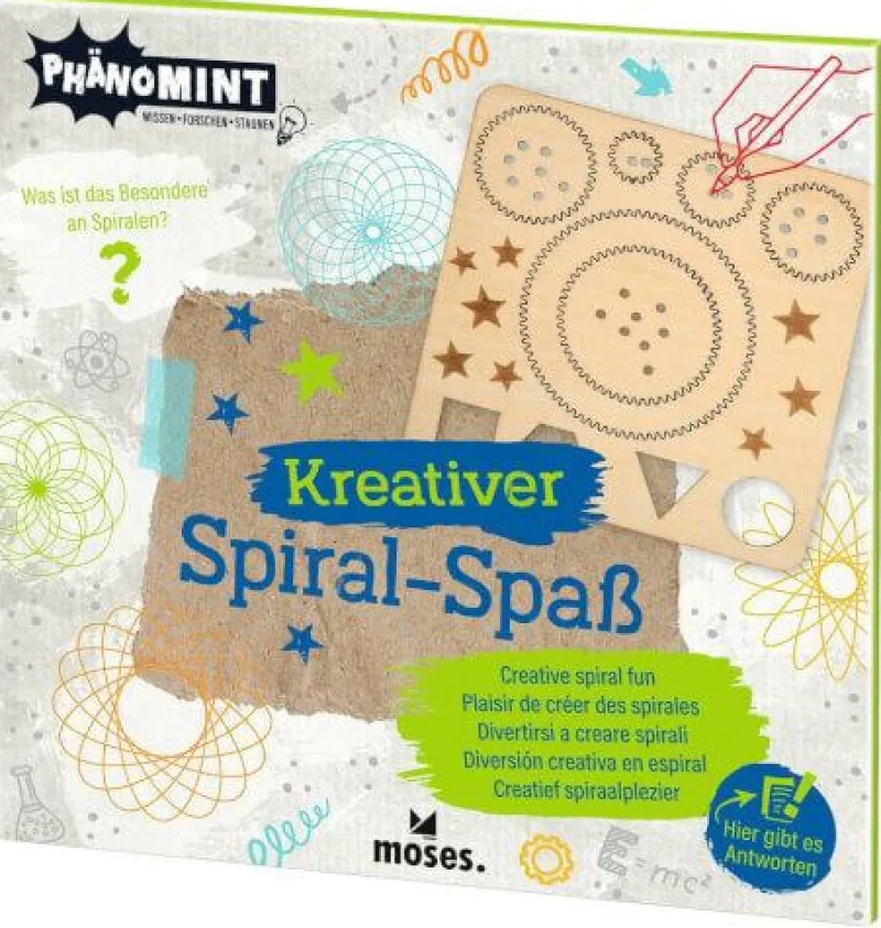 Moses Basteln>PhänoMINT - Kreativer Spiral-Spaß