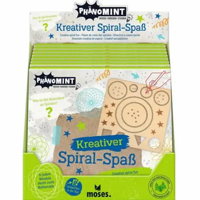 Moses Basteln>PhänoMINT - Kreativer Spiral-Spaß