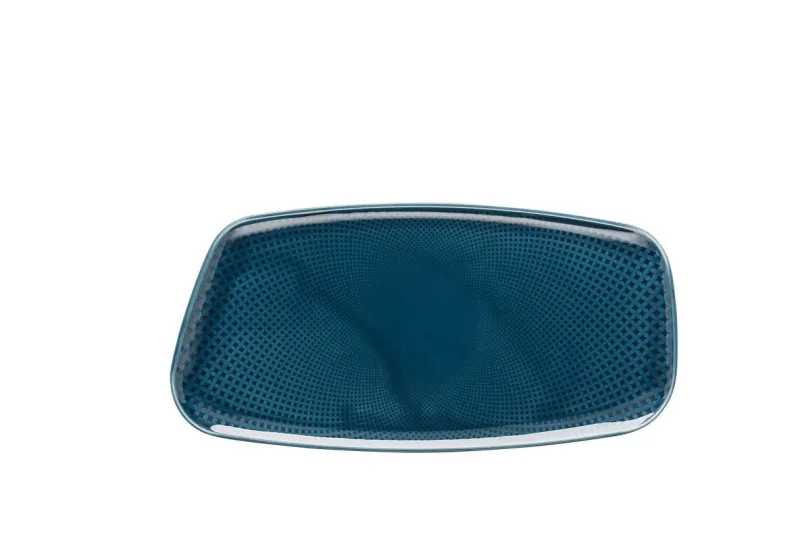 Rosenthal Farbe>Platte, 30 x 15 cm, Junto / Ocean Blue