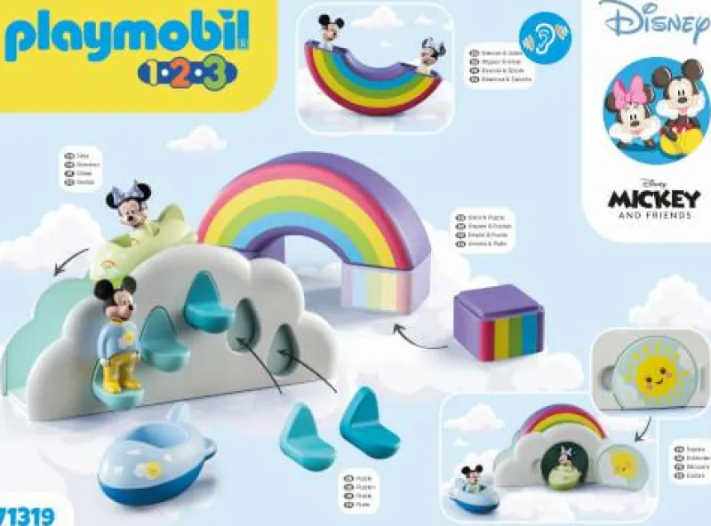 PLAYMOBIL ® Spielen>PLAYMOBIL® 1,2,3 & Disney™ Mickeys & Minies Wolken