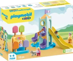PLAYMOBIL ® Spielen>PLAYMOBIL® 1,2,3 Erlebnisturm mit Eisstand 71326