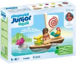 PLAYMOBIL ® Spielen>PLAYMOBIL® JUNIOR & Disney™ Vaianas Katamaran 7145