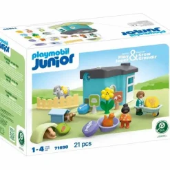 PLAYMOBIL ® Spielen>PLAYMOBIL® JUNIOR Tierpension mit Futterspender 71