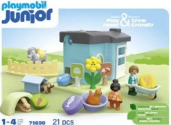 PLAYMOBIL ® Spielen>PLAYMOBIL® JUNIOR Tierpension mit Futterspender 71