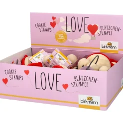 Birkmann Backzubehör>Plätzchenstempel Love is in the air 2025 sortiert
