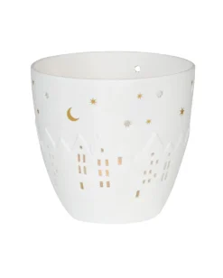 Räder Dekoration>Poesielicht „Häuser", Ø9,5cm H9cm