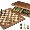Philos Familien- Und Gesellschaftsspiele>Profi Tunier Schachset, Königshöhe 90 mm, Feldgrö