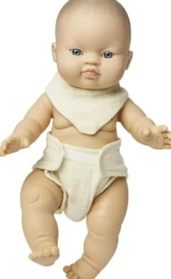 Heless GmbH Puppenzubehör>Puppen-Babyset mit Stoffwindel und Lätzchen aus 10