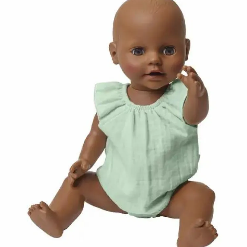 Heless GmbH Puppenzubehör>Puppen-Body Mit Rüschen Gr.35-45cm Aus 100 Bio-Bau