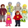 Hape Spielpuppen>Puppenfamilie - Helle Hautfarbe