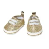 Heless GmbH Puppenzubehör>Puppen-Glitzer-Sneakers, gold, Gr. 30-34 cm