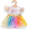 Heless GmbH Puppenzubehör>Puppenkleid Einhorn Henri Gr. 35-45cm