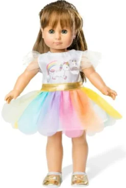 Heless GmbH Puppenzubehör>Puppenkleid Einhorn Henri Gr. 35-45cm