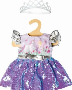 Heless GmbH Puppenzubehör>Puppen-Kleid Fee und Einhorn mit Wendepailletten u