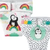 Heless GmbH Puppenzubehör>Puppen-Stoffwindeln Pinguin Pünktchen, 2 Stück, Gr