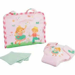 Heless GmbH Puppenzubehör>Puppen-Wickeltasche ''Prinzessin Emily'' mit Stoff