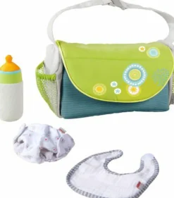 Haba Puppenzubehör>Puppen-Wickeltasche Sommerwiese