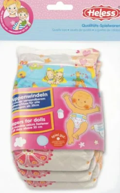 Heless GmbH Puppenzubehör>Puppenwindeln 3 St., Gr. 35-5