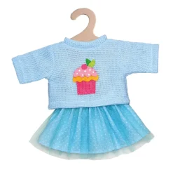 Heless GmbH Puppenzubehör>Pu-Rock mit Pullover Gr. 28-33