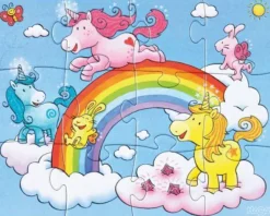 Haba Kinderpuzzle>Puzzles Einhorn Glitzerglück