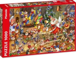 Piatnik Erwachsenenpuzzle>Pz Christmas Chaos 1000 Teile