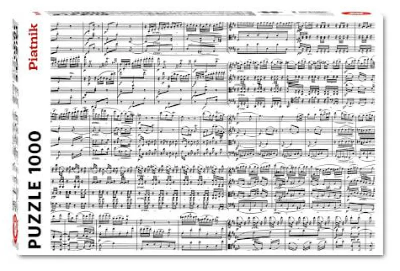 Piatnik Erwachsenenpuzzle>Pz Musical Notes 1000 Teile