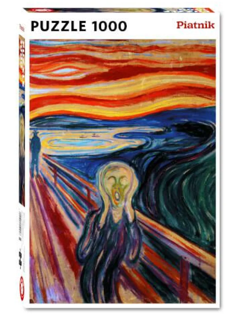 Piatnik Erwachsenenpuzzle>Pz.Edvard Munch - Der Schrei 1000 Teile