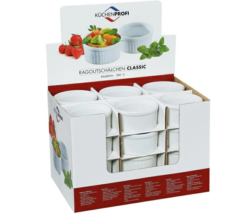 Küchenprofi Tarte- Und Quicheformen, Crême Brulée>Ragoutschälchen Burgund
