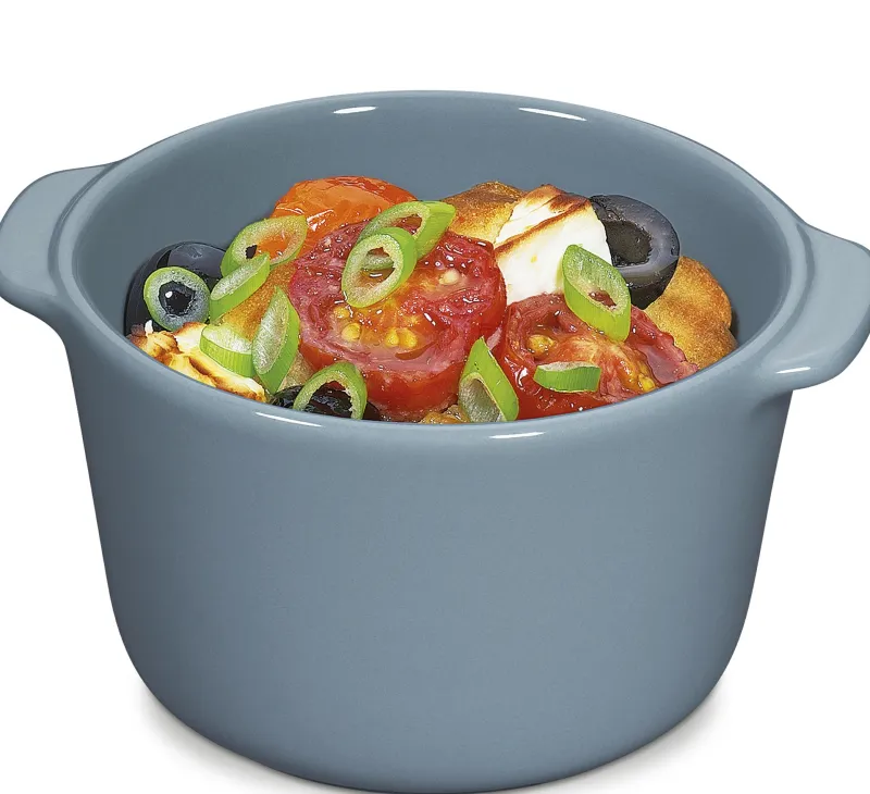 Küchenprofi Tarte- Und Quicheformen, Crême Brulée>Ragoutschälchen Porto 9cm, 2er-Set blau