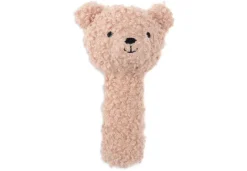 Jollein Spielen>Rassel - Teddy Bear - Wild Rose