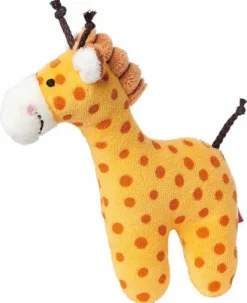 Sigikid® Kuscheln>Rassel Giraffe Red Stars
