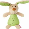 Sigikid® Kuscheln>Rassel Hase Red Stars