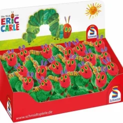 Schmidt Spiele Schlüssselkasten Und Schlüsselanhänger>Raupe Nimmersatt, 12 cm, mit Anhänger