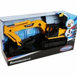 Speedzone Fahrzeuge Und Fluggeräte>Raupenbagger Light & Sound, mit Friktion, 1:16