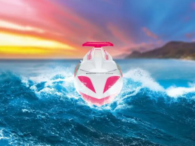 Revell Rc Fahrzeuge Und Fluggeräte>RC Boat Spring Tide Pink, Control Ferngeste