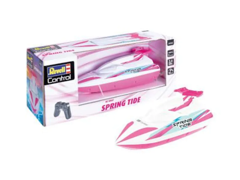 Revell Rc Fahrzeuge Und Fluggeräte>RC Boat Spring Tide Pink, Control Ferngeste