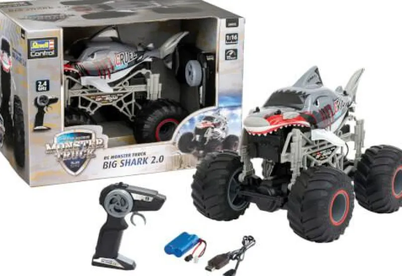 Revell Rc Fahrzeuge Und Fluggeräte>RC Monster Truck Big Shark 2.0, Control Fer