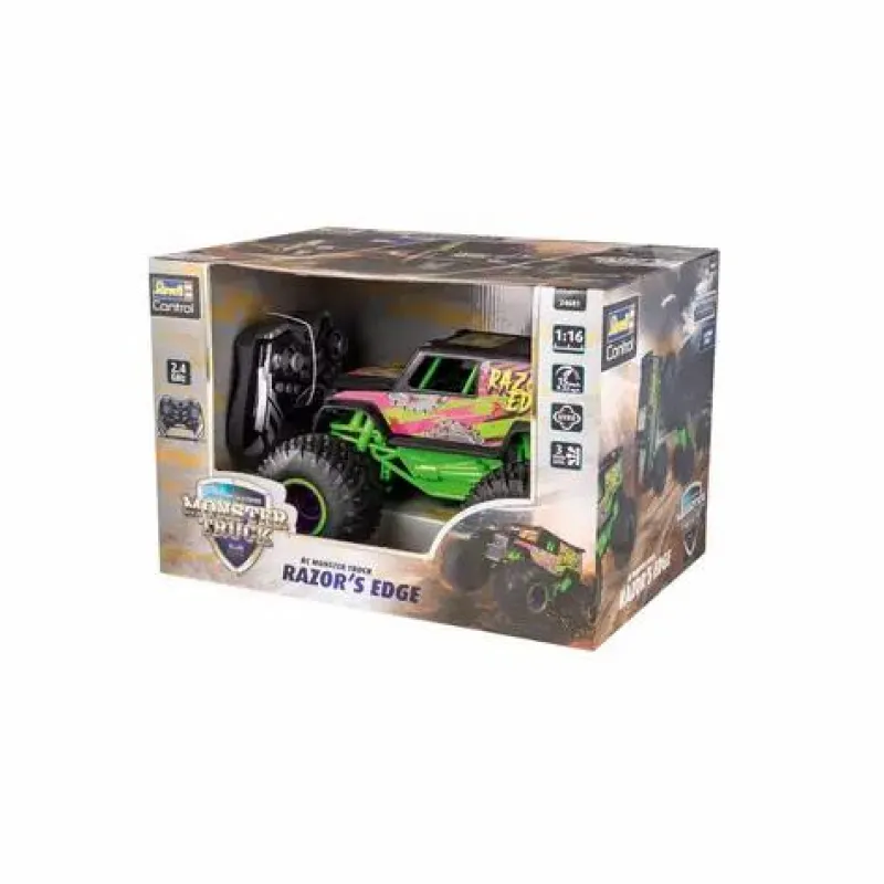 Revell Rc Fahrzeuge Und Fluggeräte>RC Monster Truck Razors Edge, Control Ferng