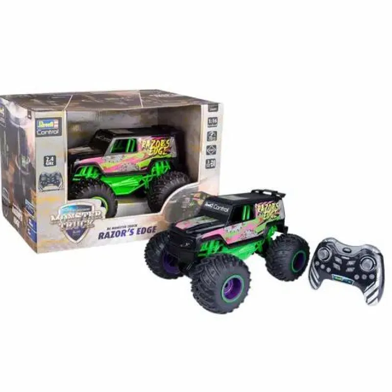 Revell Rc Fahrzeuge Und Fluggeräte>RC Monster Truck Razors Edge, Control Ferng