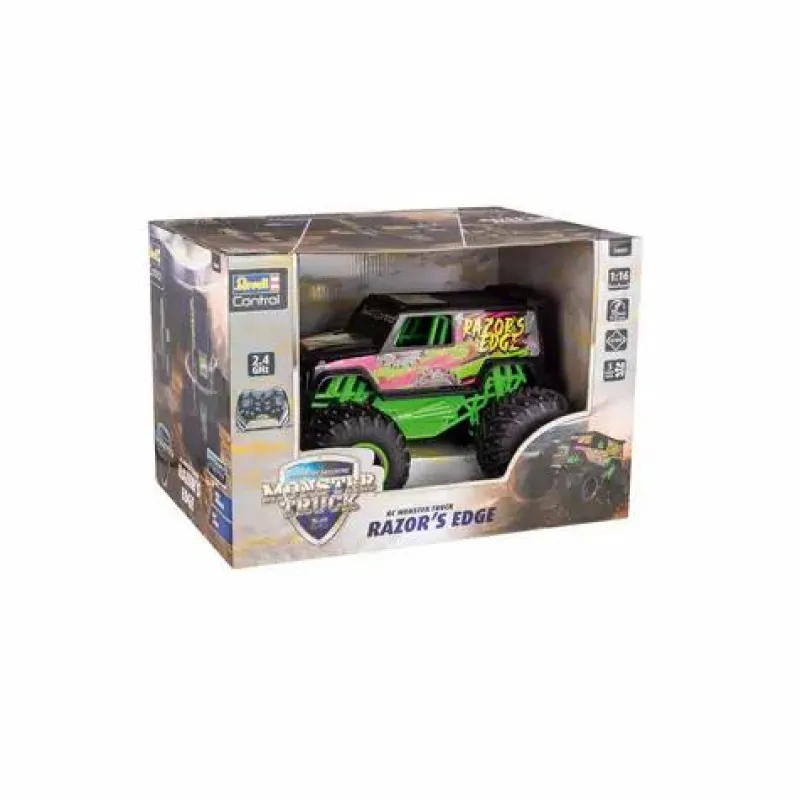Revell Rc Fahrzeuge Und Fluggeräte>RC Monster Truck Razors Edge, Control Ferng
