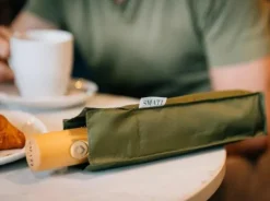 Smati Regenschirme>Regenschirm Eco-friendly Compact Automatic "Khaki"
